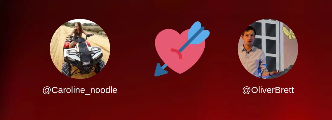 My Twitter Crush is: <a href="/OliverBrett/">Oliver Brett</a>

Find yours at roundyearfun.me/twittercrush

⠀