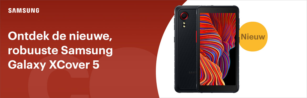 DustinGroup's tweet photo. Maak kennis met de Samsung Galaxy XCover 5 Enterprise Editie die tegen een stootje kan en volledig beschermd is tegen stof en water. Bestel de XCover 5 nu bij Centralpoint. https://t.co/xIRl0bjdrK #getITdone #Samsung #Galaxy #XCover5 #smartphone #IP68 https://t.co/RoKkHWI0NH