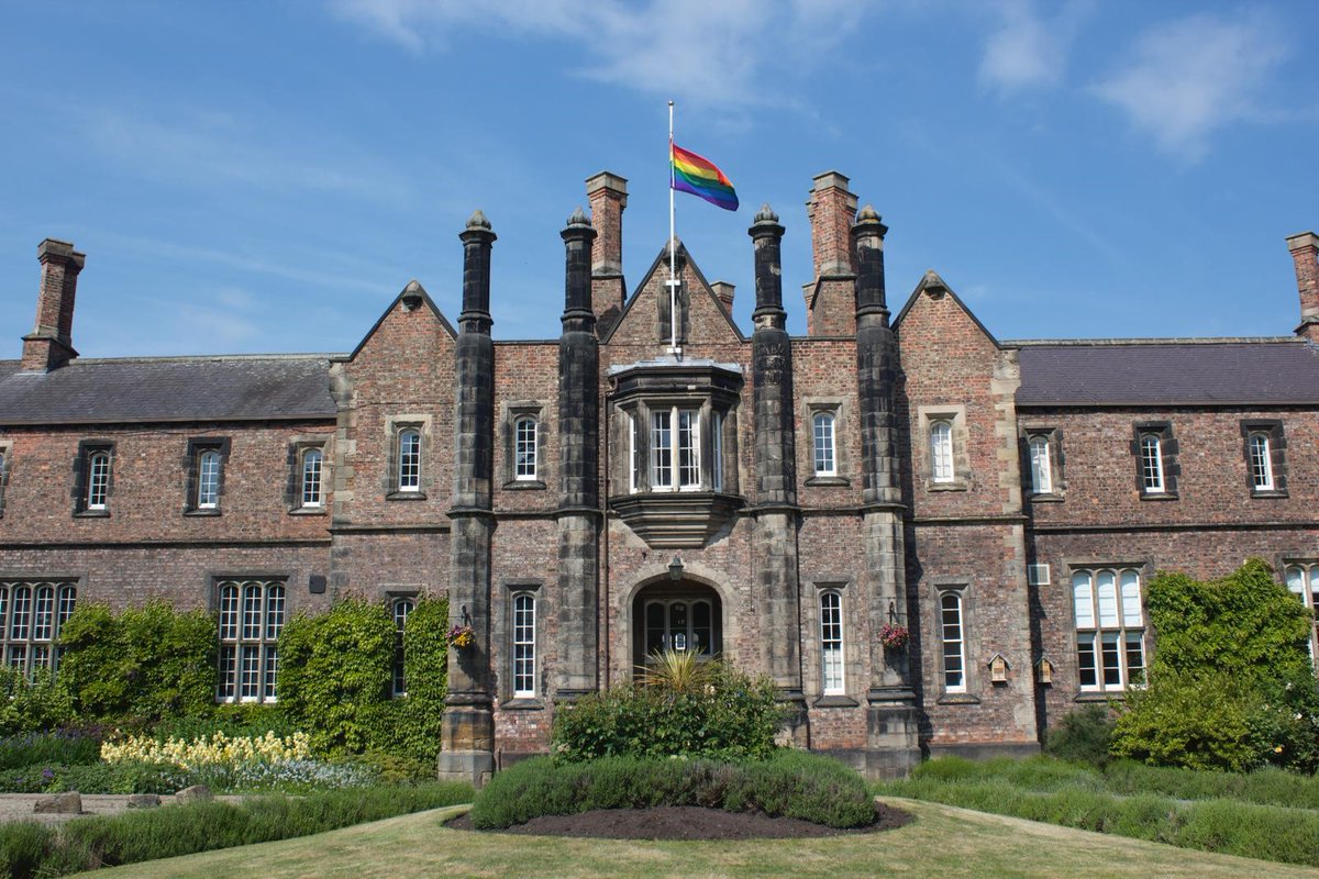 Flying high in the sunshine above Lord Mayors Walk ☀️🏳️‍🌈

All this month we're marking #Pride2021, we'll be using our social media channels to point towards various resources. It's not only in the digital world that we're showing our support though. 

#weareysj