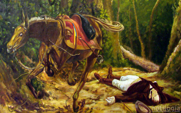 #04Jun de 1830 
Hace 191 años fue asesinado el Mariscal Antonio José de Sucre - 4 de Junio. Cuatro disparos de fuego cruzado en el sitio La Jacoba, en la montaña de Berruecos, Colombia.
@Mippcivzla @avilaelguerrero @NicolasMaduro 
#InvenciblesHoy #MuralesBicentenario