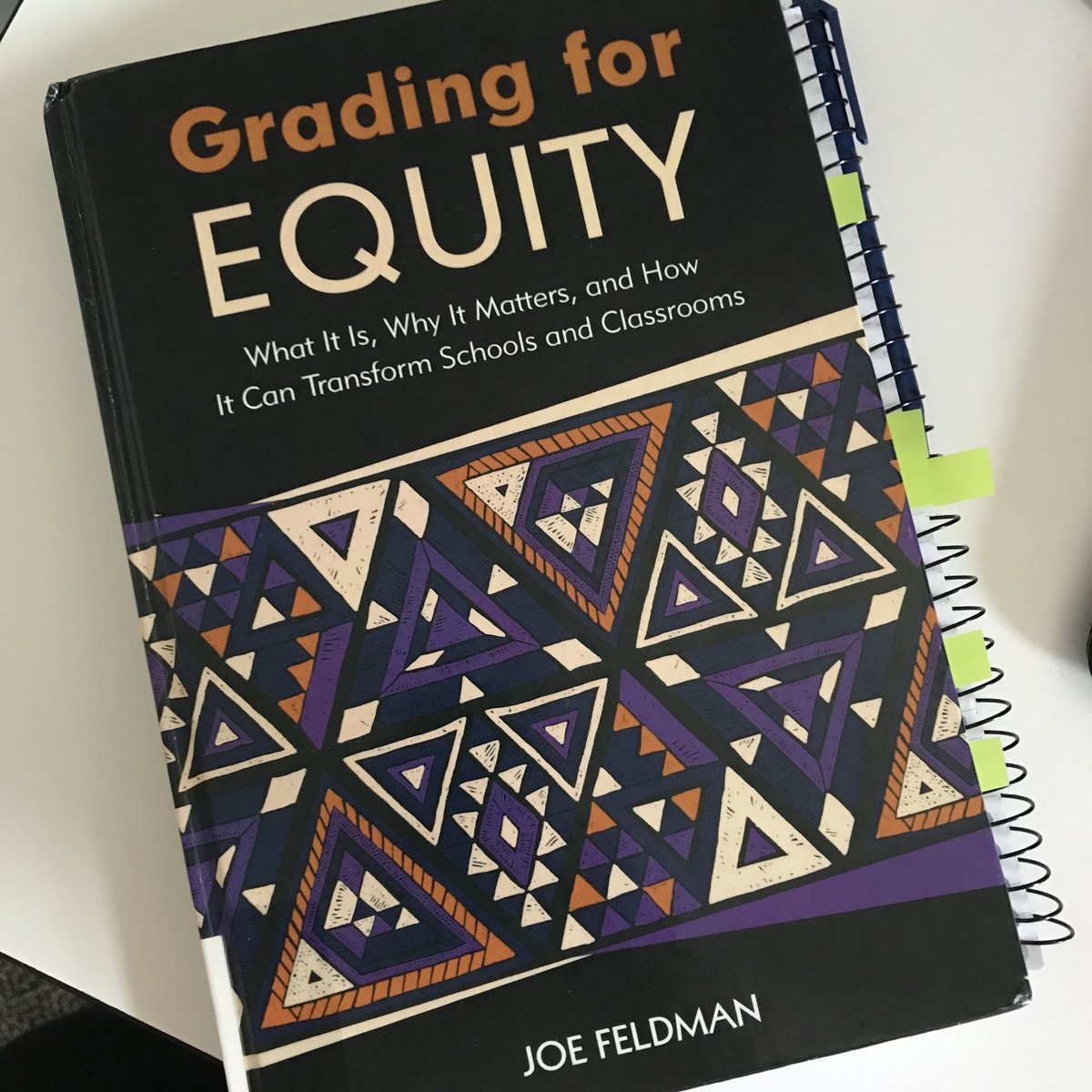 guertin's tweet photo. My latest summer read in my quest for better ways to report student performance... reading about #GradingEquity gave me some items to think about (how we average scores, group work, extra credit, etc.), summarized in this blog post: https://t.co/QYUlSaiBjQ https://t.co/UeHBjgqXWY