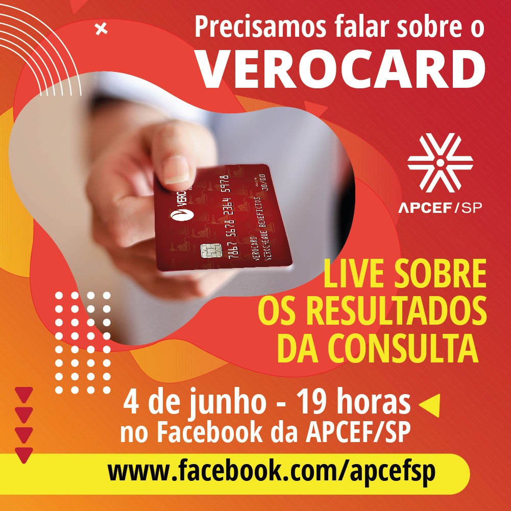 bancarioscps's tweet photo. Hoje, 4, às 19h, a Apcef/SP irá fazer uma live pelo Facebook para divulgação dos resultados da consulta realizada entre 20/4 e 21/5 com os empregados da Caixa. Não perca. A live será retransmitida no nosso facebook: Bancarioscps. #VEROCARD #livebancarios #caixafederal #APCEFSP https://t.co/M0FmmcIxXh
