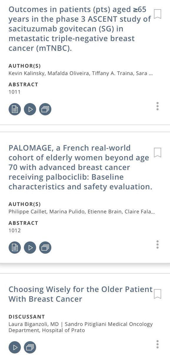 laura_biga's tweet photo. #ASCO21 Two studies, two different ways to increase the body of evidence for the treatment of older women with breast cancer. My personal view. On demand session today. A focus on equity in breast cancer care” https://t.co/3xRqxWEbwf