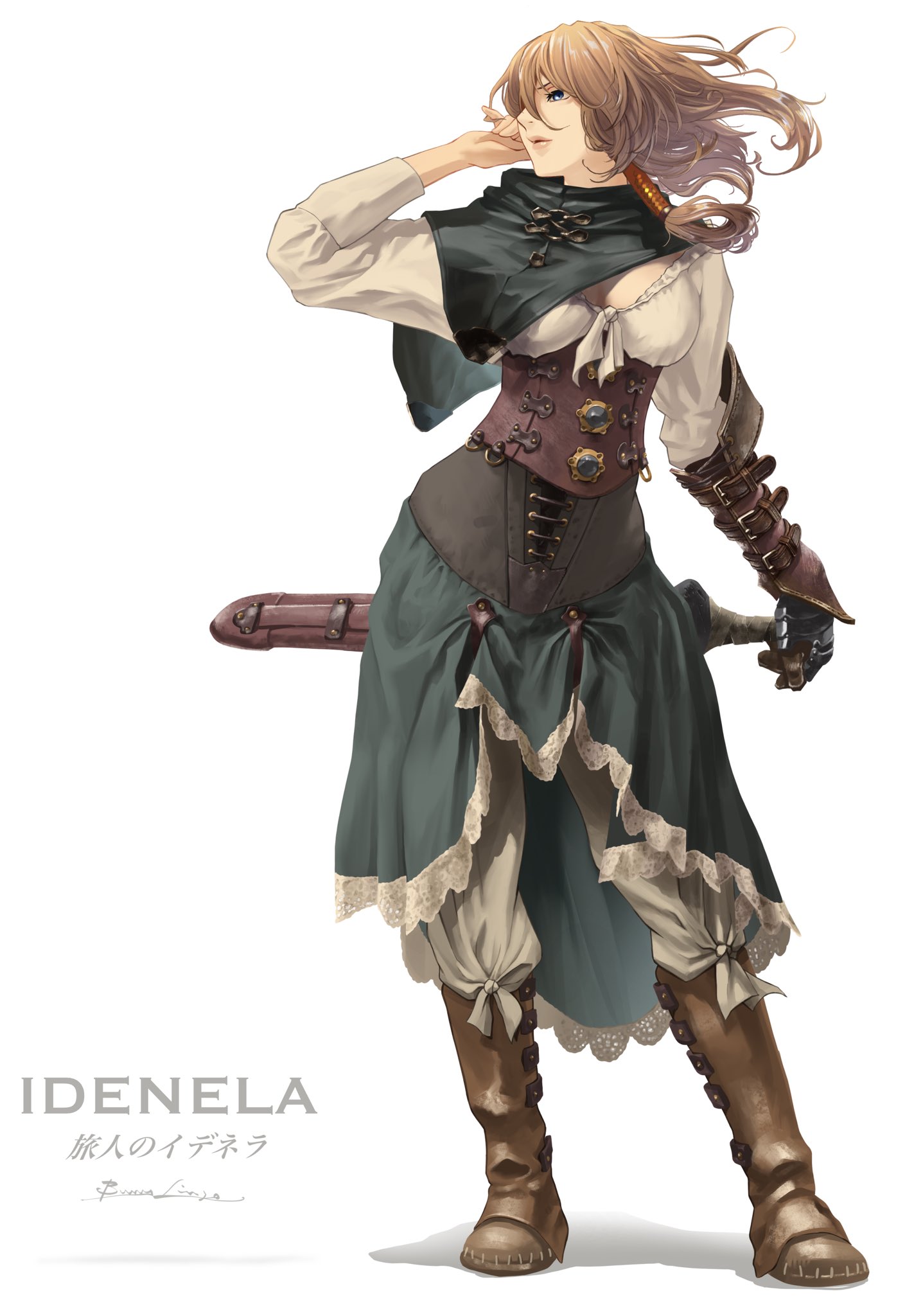 音の絵　イト・トリドリ　ツイードチェック 2wayパニーニ風 音の絵 イト・トリドリ ツイードチェック 2wayパニーニ風