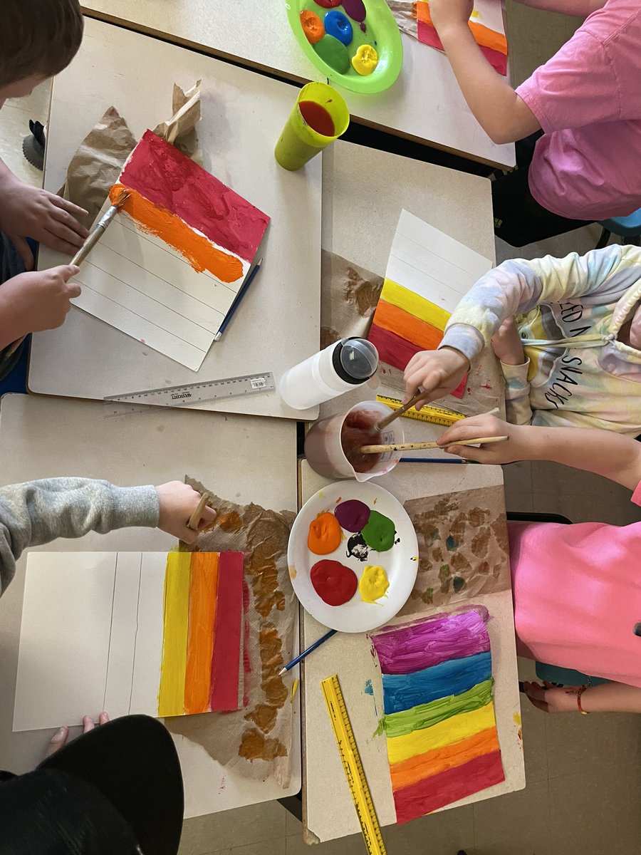 ms__rigby's tweet photo. Celebrating life, healing, sunshine, nature, harmony and spirit with our Pride Flags. #PrideMonth #Learning4All #backtoschool @HRCE_NS https://t.co/7N9lghaEK0