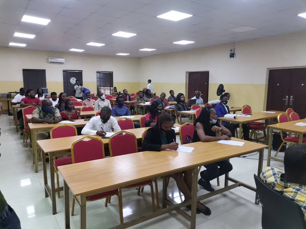 NITDANigeria's tweet photo. Photonews 

Images of participants during the 1st Batch of the Digital State Initiative Programme which took place in Lagos, Rivers, Kano and Gombe States,
A total number of 2,467 Nigerian Youths were trained with the aim of enhancing Digital Literacy and Skills.

#DigitalNigeria https://t.co/RM5i541q3t