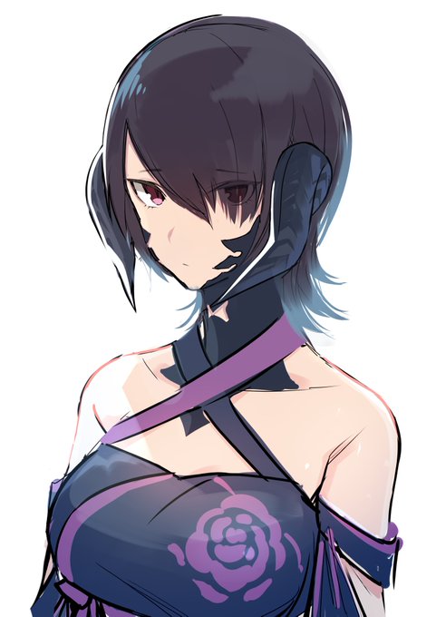 唐突に前描いたくらげマンのFF14の自キャラを再掲する。上げてないかもしれないけど。 