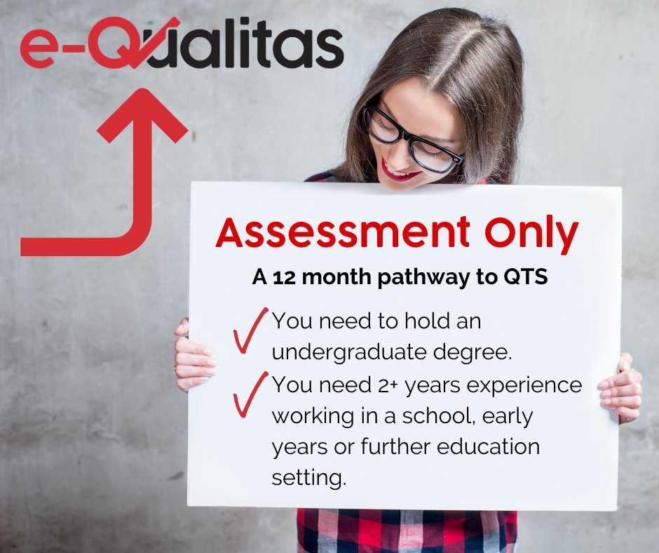 There is an Assessment Only route for overseas teachers and unqualified teachers to gain QTS if they are eligible. 
Find out more: loom.ly/zFQ3C94
#teachertraining #teaching #teacherqualifications #qts