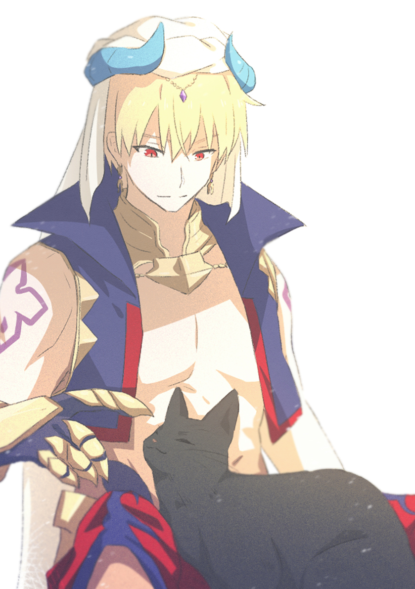 お題 ：猫
#金ピカナイト　#ギルギルチャンネル