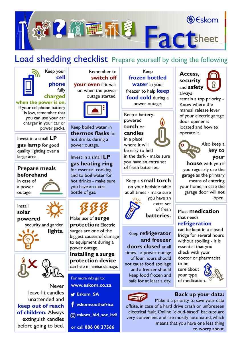 Eskom Hld Soc Ltd On Twitter Stage 2 Loadshedding Will Resume At 17 00 This Afternoon And Continue Until 22 00 On Sunday 06 June 2021 Schedules Are Available From Https T Co Sqhzfdzlhr Myeskom App