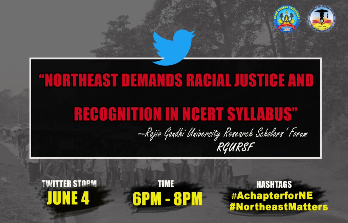 OfficialGyamar's tweet photo. No more Racial &amp; Discrimination !hope Central Government will be taking up this matter..we having 7sisters (arunachal Pradesh, mizoram, Assam, nagaland, Meghalaya,tripura,Manipur) with beautiful 1 brother is having Sikkim ! We always loving for each other &amp; we demand is NCERT! https://t.co/LW03v03GSu