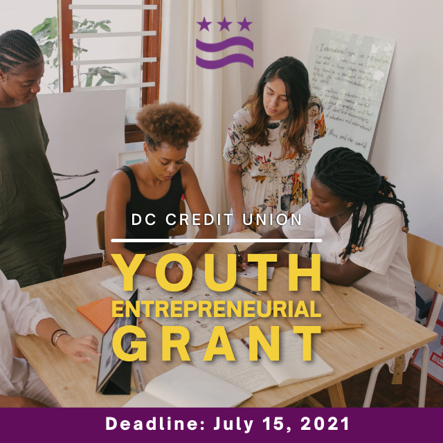 DCCreditUnion's tweet photo. DC Credit Union foundation established the Youth Entrepreneurial Grant, to help young professionals grow their small business.

Eligibility:
A licensed business 
A resident of the DC metropolitan area
Between 14- 40 years old

Apply here: https://t.co/qDOpmExHoJ https://t.co/M6LMK4E3ZR