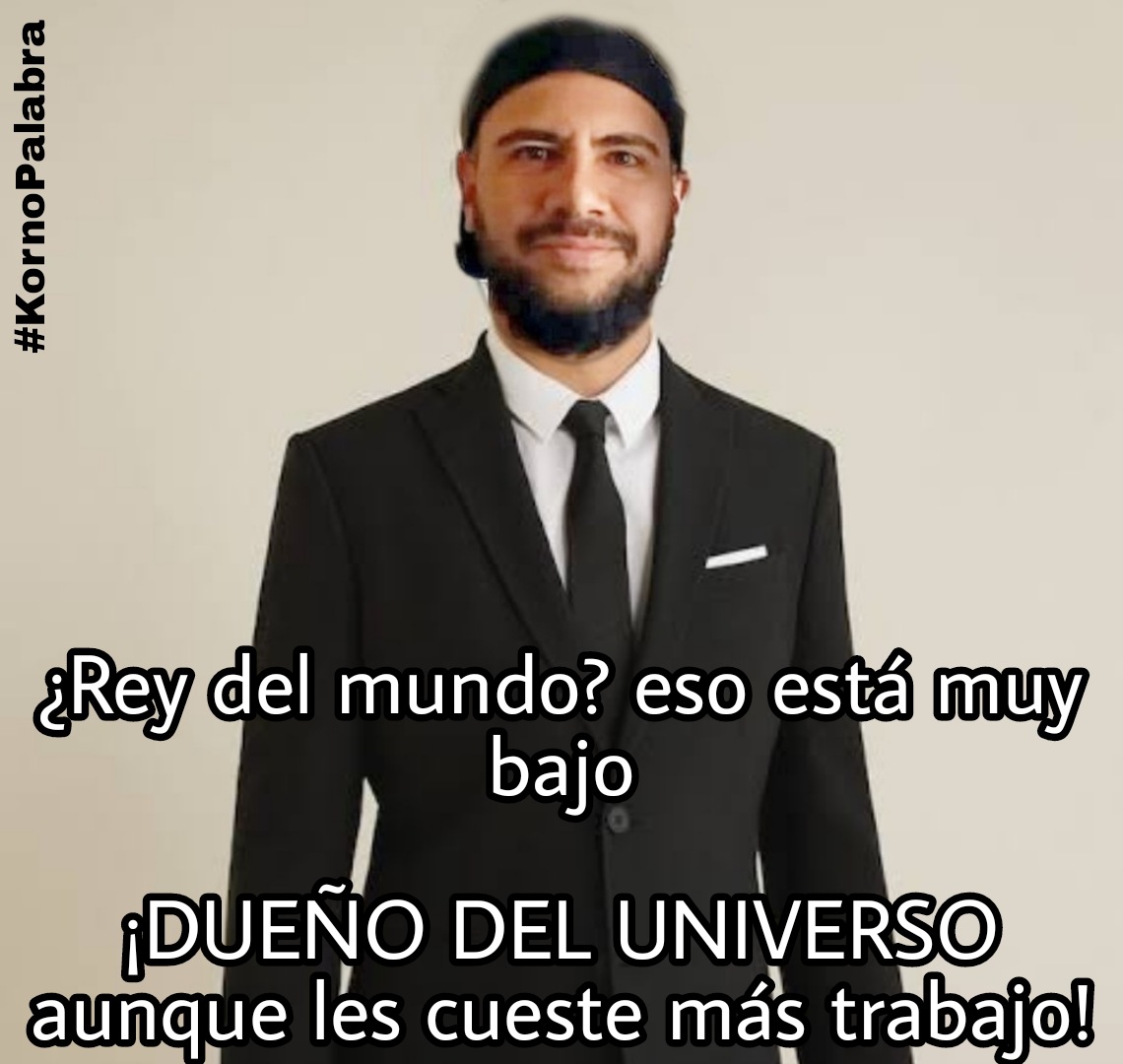 Kraken_JT's tweet photo. #KornoPalabra
Acá un #MiniRap para el DUEÑO DEL UNIVERSO, inspirado por ACZINO. https://t.co/wDBUh3jErb