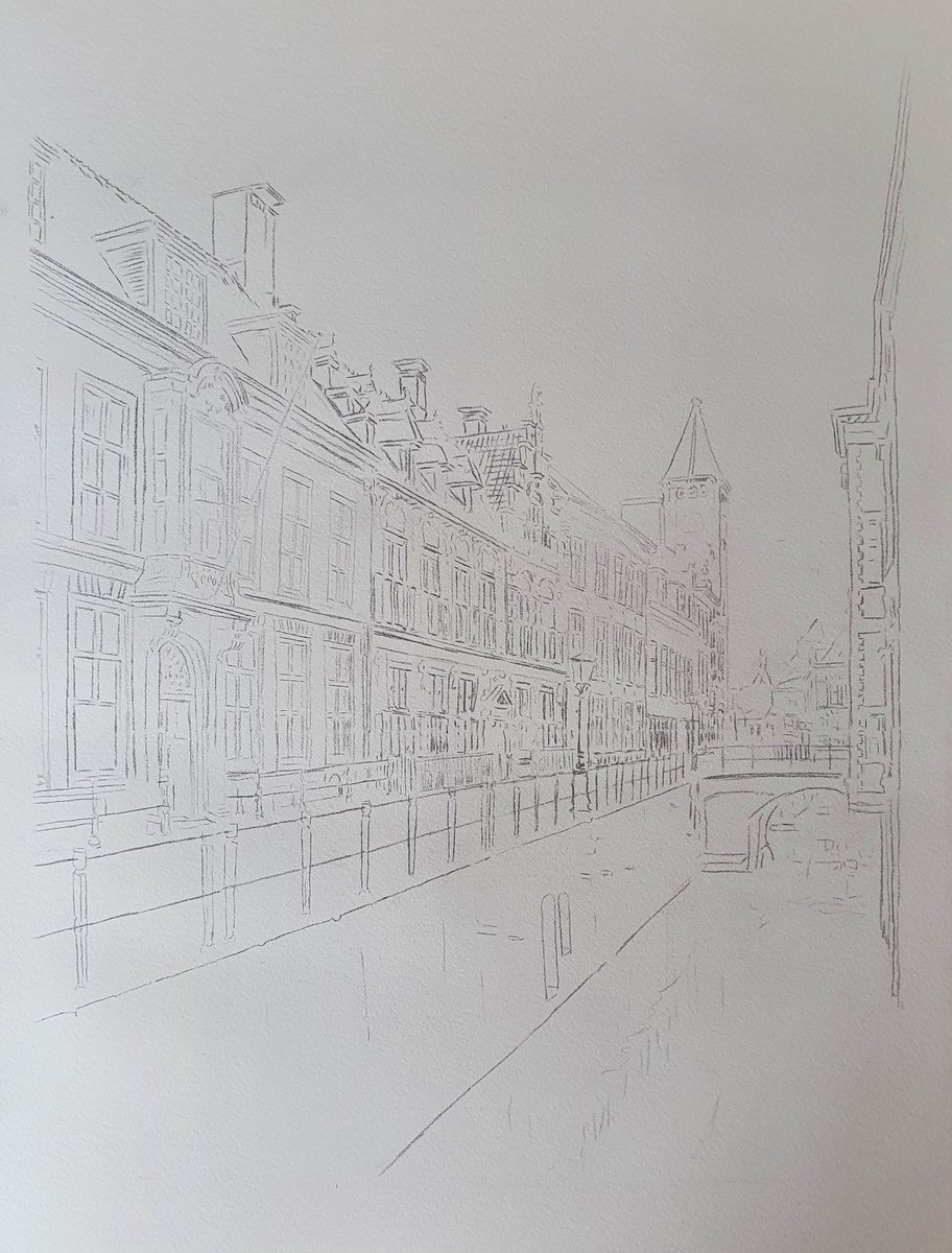 HeystekJ's tweet photo. #drawing for a new #watercolor #Drift #hestia #uvsv #Utrecht #utrechtmijnstad #utrechtcity #watercolour #watercolorpainting #watercolors #watercolorart #art #arte #arts #artshare #artwork #bigartboost @Winsor_NewtonES hp 31x41cm #painting #paintings #aquarel https://t.co/ArjYfSwBu8