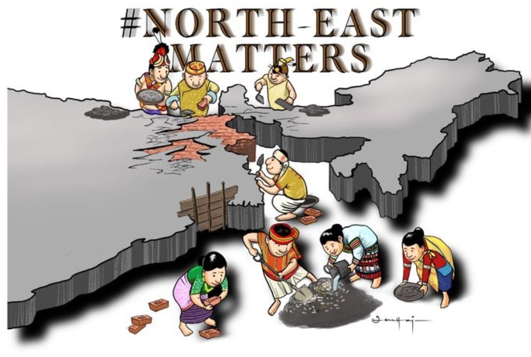 DegioTapir's tweet photo. Why the NE still have to face all the questions that doesn't even need to?.
We need our stories in our educational system. It's time to put a fullstop to the discrimination in our own home (country)
 #AchapterforNE 
#NortheastMatters
@PMOIndia @NewsX @IndiaToday @EduMinOfIndia https://t.co/LOm7KEYi4s