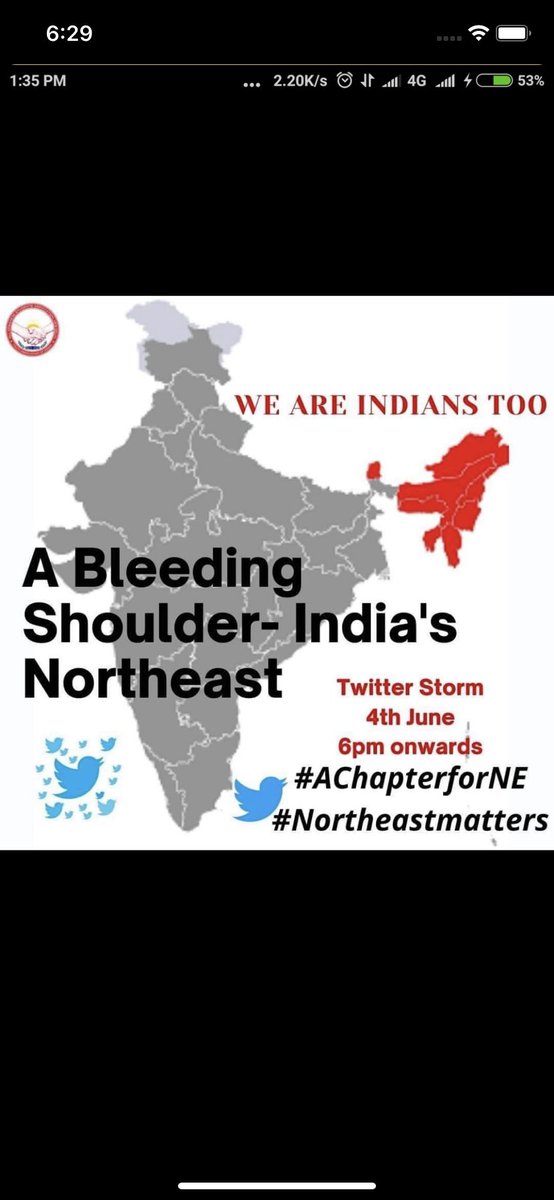 BharatGyadi's tweet photo. Northeast’s history, natural resources ethnicity,lifestyle,patriotism have to be in the the NCERT Textbooks!
#AchapterforNE 
#Achapterfornortheast 
#NortheastIndia 
#NortheastMatters 
@EduMinOfIndia @ArunachalCMO @PMOIndia @ncert @The_NewsMill @TheQuint @KirenRijiju @DrRPNishank https://t.co/bQgTiG5KQt