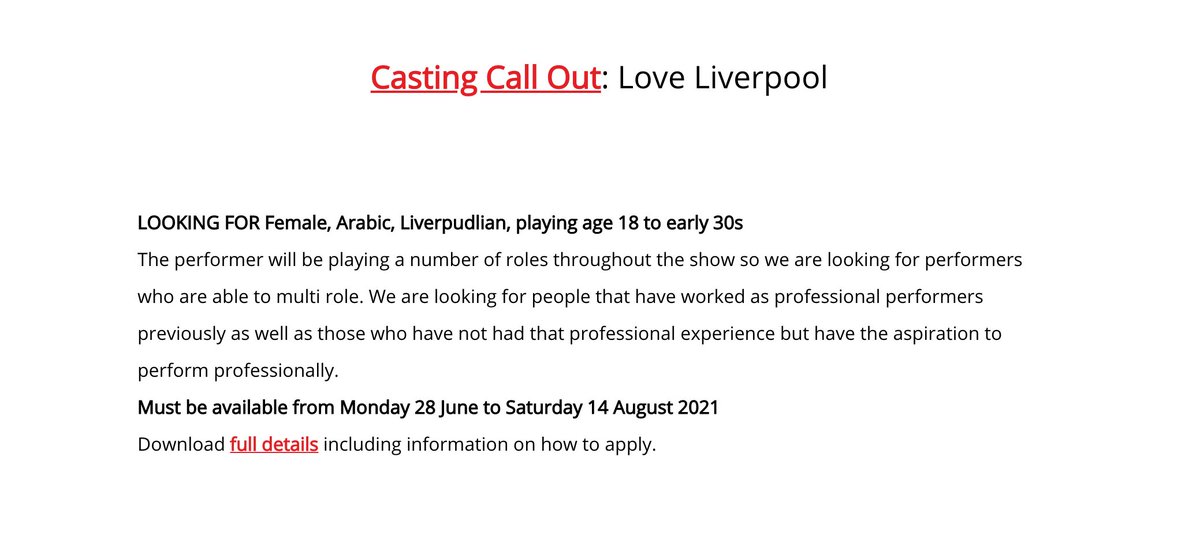FrankPeschier's tweet photo. Hi, We're casting for Love Liverpool with the fabulous @Clomoss and @NathanPowell141. Could this be you? 

https://t.co/CCYBYSnLTa https://t.co/wixpGkTi1y