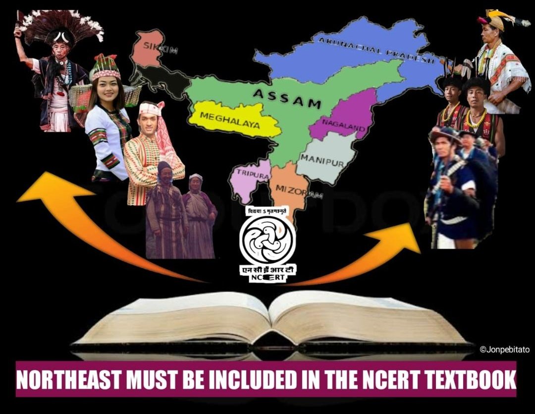 Viwokaawomi_'s tweet photo. I know more about India than you. But I am less Indian than you! This disparity can only be bridged by introducing a a chapter for NE in NCERT textbook.

#NortheastMatters
#AchapterforNE https://t.co/qOami78NWB