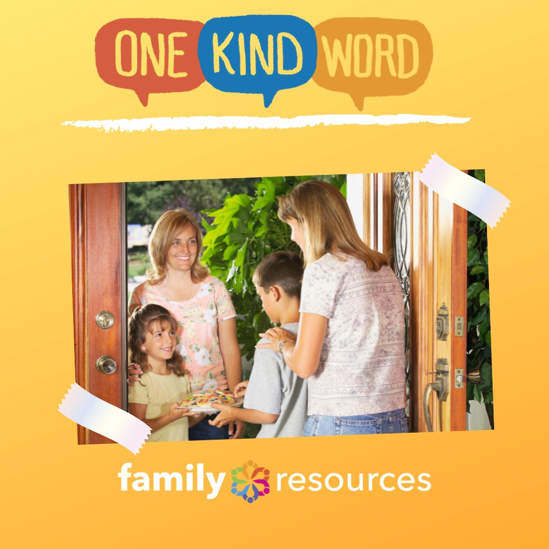 “Imagine what our real neighborhood would be like, if each of us offered, as a  matter of course, one kind word to another person…. One kind word has a wonderful way of turning into many.” Fred Rogers