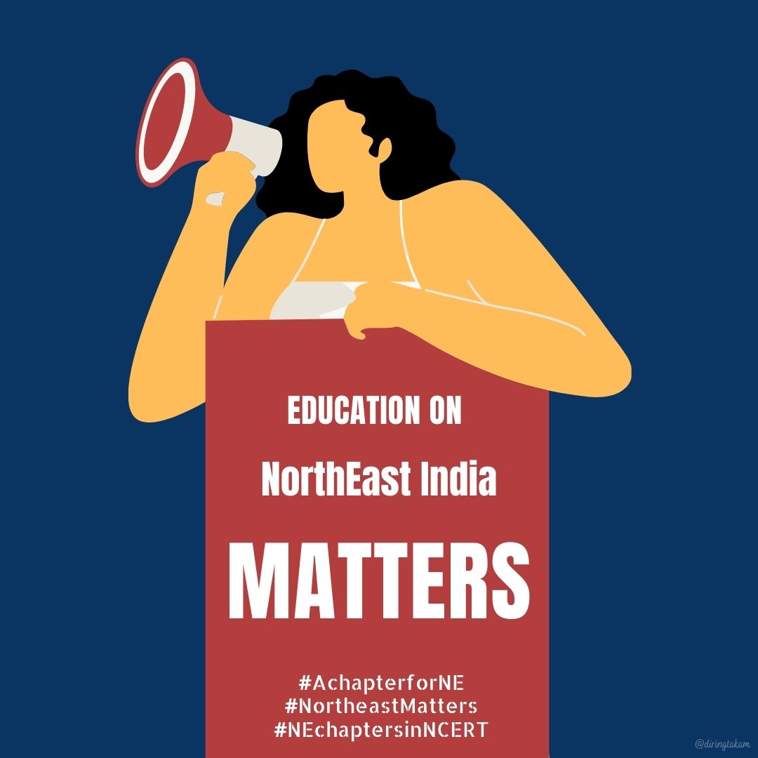 gwaniseb's tweet photo. Awareness is key 
Let's educate people more about NE 
#AchapterforNE  
#Northeastmatters @ncert @PMOIndia https://t.co/iZKYiDfgNu