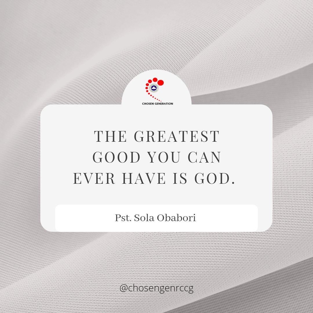 chosengenrccg's tweet photo. God has the capacity to give you all your inheritance. If the Lord is your portion, there'd be no dry season for you.
- @solaobabori
.
#themonthofjune
#thisnewmonth https://t.co/lqjyBcpUUt