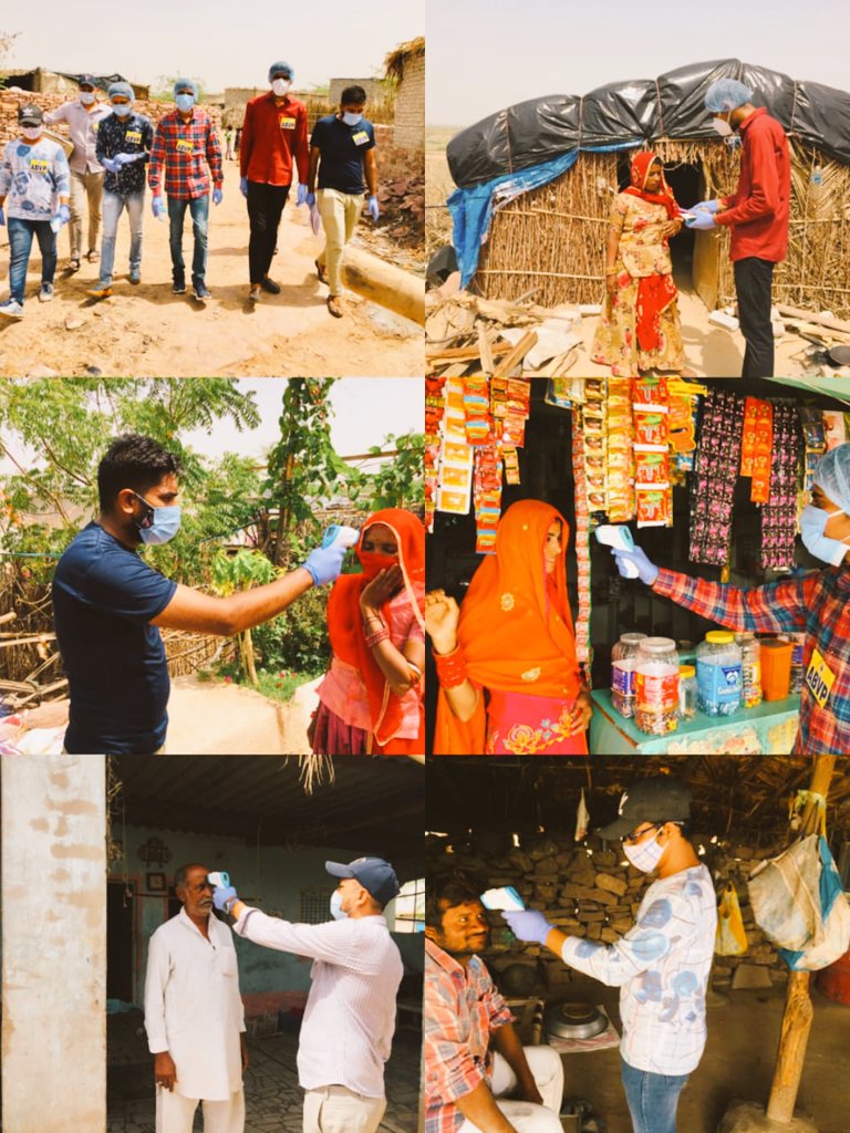 vishalg24868444's tweet photo. #सेवा_कार्य_निरंतर_जारी_हैं
#ABVPJodhpurPrant की #JNV_विश्वविद्यालय_जोधपुर_इकाई द्वारा #मिशन_आरोग्य अभियान के अंतर्गत जोधपुर शहर की #कच्ची_बस्तियों में जाकर लोगों की स्क्रीनिंग एवं ऑक्सीजन लेवल की जांच कर उन्हें दवाइयों के किट,मास्क सैनिटाइजर वितरित किए और टीकाकरण हेतु जागरूक किय https://t.co/LkfqnG0dot