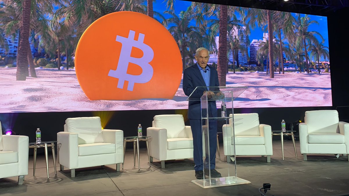The man of the hour, <a href="/RonPaul/">Ron Paul</a>.

End the Fed, Buy #Bitcoin.