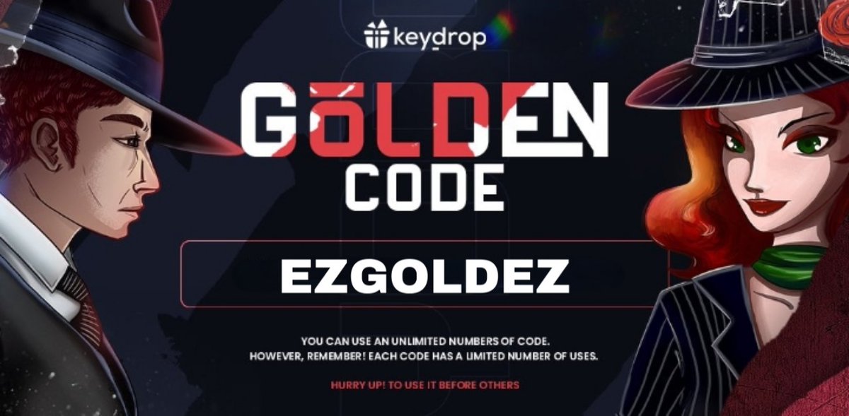 CodesKeydrop's tweet image. Golden Code🔥
Do you want more? Leave ❤️

Use code: EZGOLDEZ 🎁
Receive extra credit for the skins💸

#freeskins #csgoskinsgiveaway #csgoskinsfree #giveaway #airdrop #csgocases #csgocase #csgocommunity #csgoesport #skins #csgoskins #keydrop #keydropcom #csgo #csgoskins