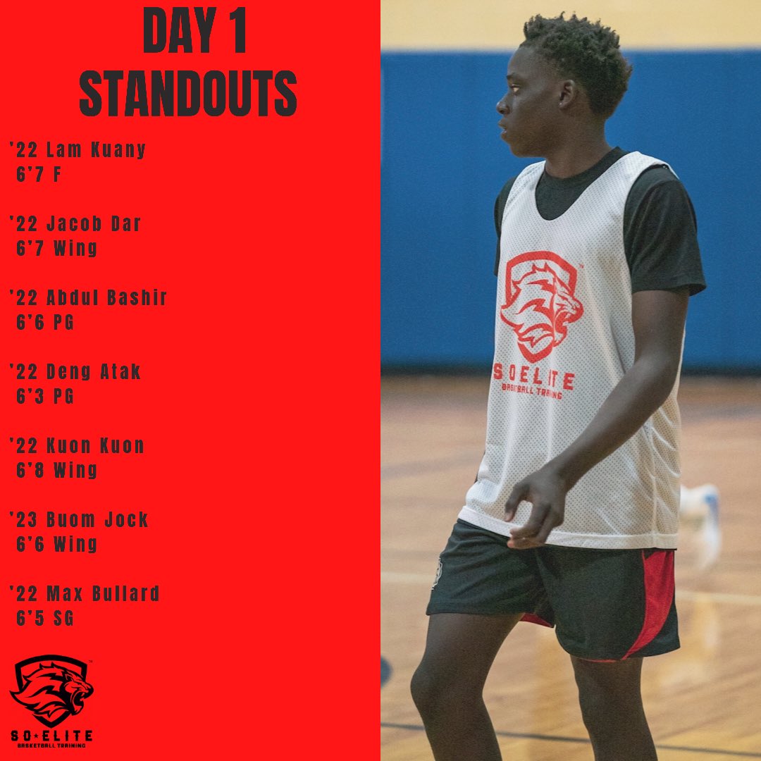 SoeliteBBall's tweet photo. Yesterday’s standouts as we get ready to start Day 2 #TheEliteWay https://t.co/QVSoXUnESE