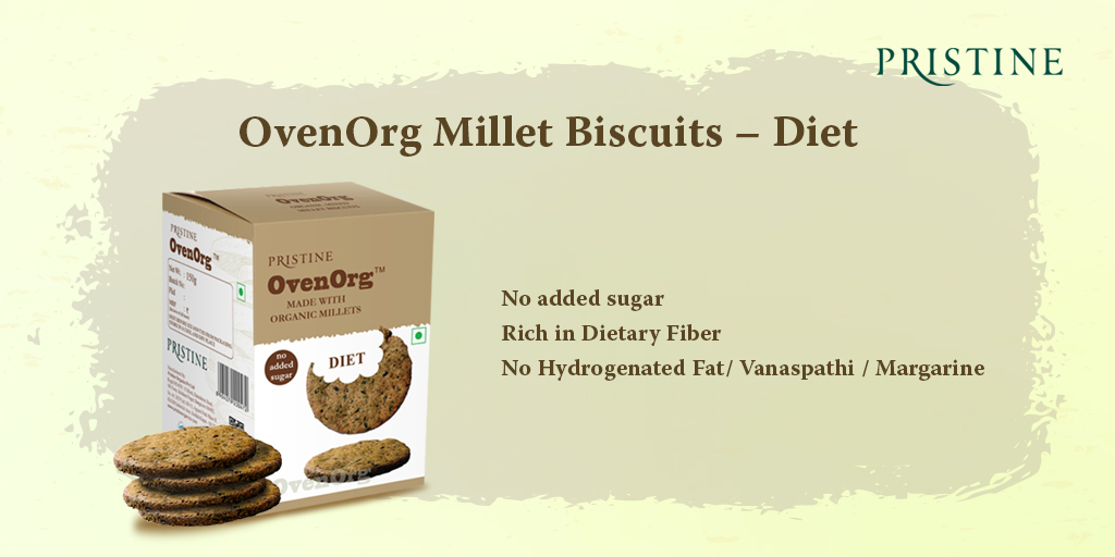 PristineFamily's tweet photo. Crisp and delicious, Pristine OvenOrg millet biscuits are the perfect snack that gives you an energy boost. A blend of rare and organic millets, these are a healthy and nutritious alternative to regular biscuits.
Get your pack here: https://t.co/9QAjPluFoT
#MilletBiscuits https://t.co/BdK3enfH7Z