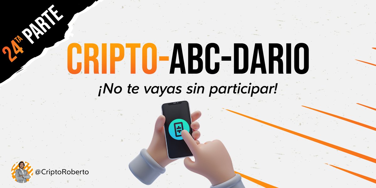 CriptoRoberto's tweet photo. CRIPTO-ABC-DARIO 📑✅

Vigésima cuarta parte. ⏳

¡PARTICIPA CONMIGO! ⚡️

Retemos tu conocimiento y habilidades una vez más. 🧠

Nombra una #criptomoneda que empiece por la letra “X” 

Escribe todas las que te sepas. 👇

#criptoabcdario #Cryptos https://t.co/0kgQSlavYE