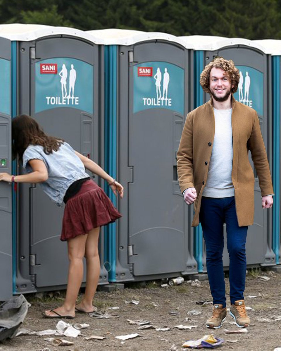 markenramon3fm's tweet photo. Festivals zijn natuurlijk te gek, maar op sommige plekken worden we liever niet gevonden.

Ook een festival beleven zonder wachtrij bij de Dixies? De 3FM #FestivalTop999 is begonnen! Alle info vind je op https://t.co/5uCYwUeA7F #3fm https://t.co/ZuNTKtFHH0