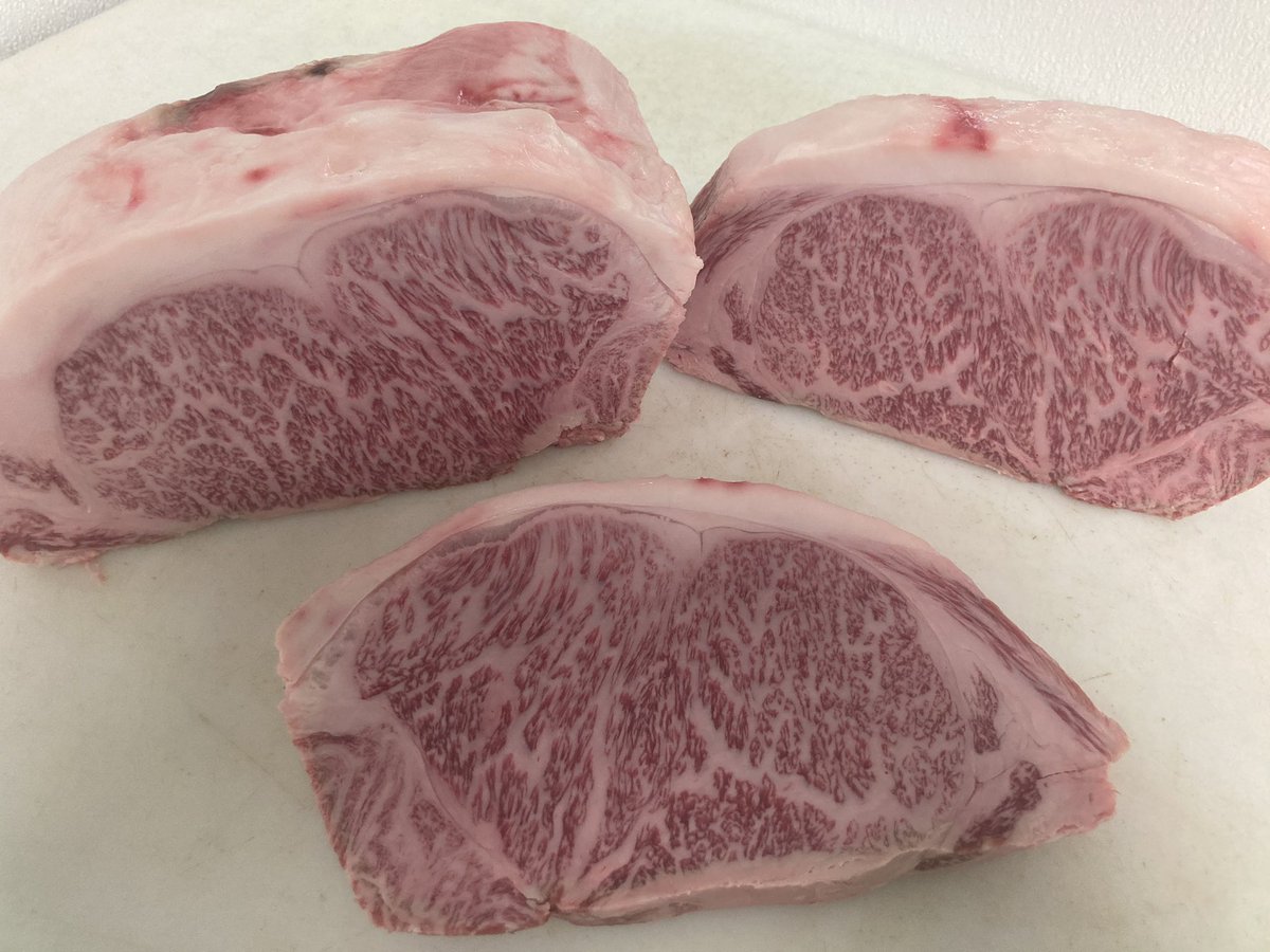 Don’t mind us just cutting into our #A5wagyu