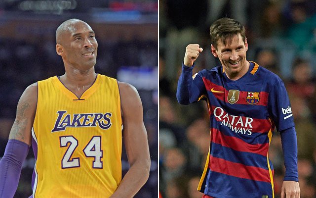 Football Tweet ⚽ on X: Kobe Bryant: I wear number 10 for the US team in honour of the most amazing athlete I have ever seen, Messi. / X