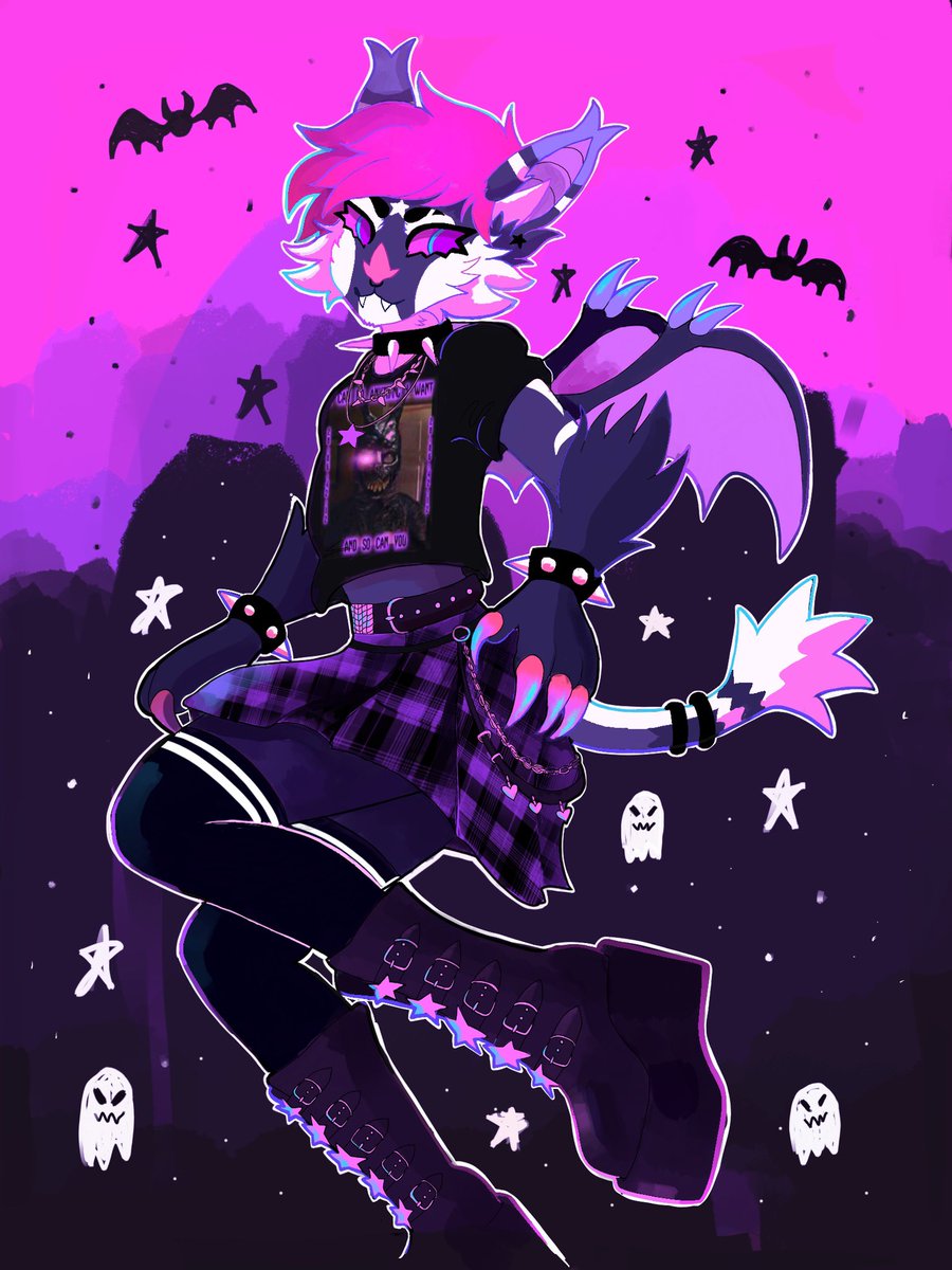 batcomet's tweet image. 🦇🦇🦇🦇
#procreate #ArtistOnTwitter #furryart