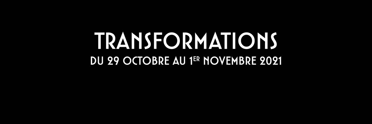 ANNONCE || Les #utopiales2021 auront lieu du vendredi 29 octobre au lundi 1er novembre 2021 !!
Et le thème sera "TRANSFORMATIONS" !
#sciencefiction 

Une production <a href="/LaCiteCongres/">La Cité Nantes</a>