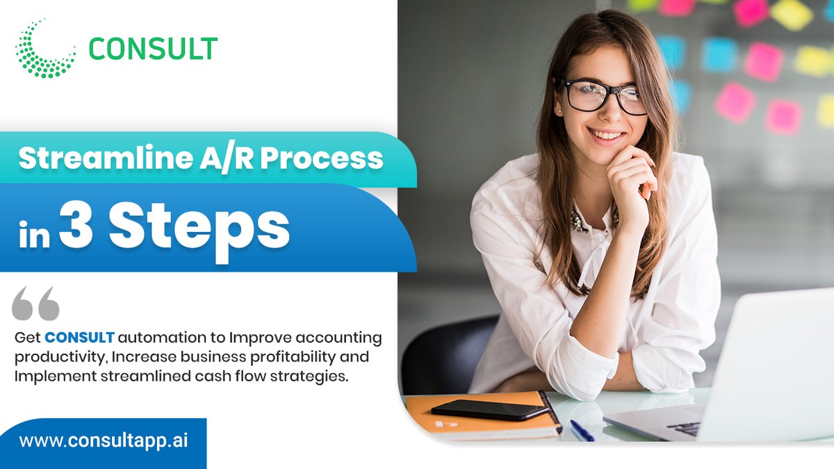 Three basic steps to streamlining the accounts receivables in 2021  consultapp.ai/pricing

#invoiceautomation #automationsolutions #invoicingsoftware #invoicingapp #atkku #consult #payrollsoftware #quickbooksonline #itstaffing #accountsreceivables