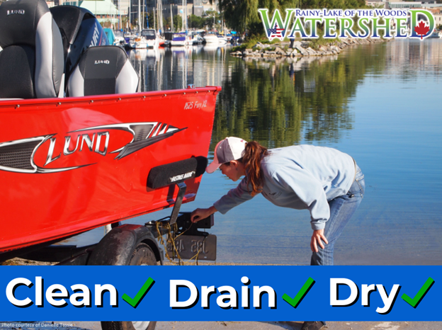 Invasive species, such as aquatic plants and invertebrates can be easily transferred between waterbodies by hitching a ride on your watercraft, trailer, and other equipment.