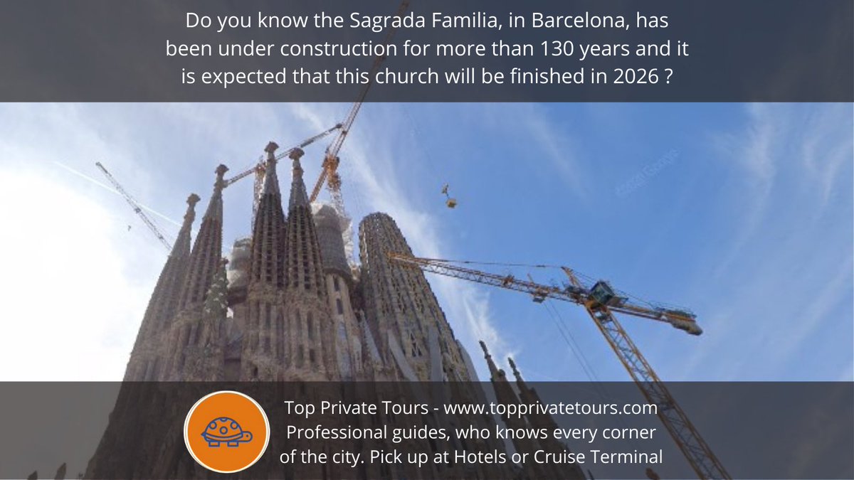 topprivatetours's tweet image. Do you know the Sagrada Familia in Barcelona has been under construction for more than 130 years and it is expected that this church will be finished in 2026?
#privatetours #shoreexcursions #barcelonatours #sagradafamiliatour #barcelonaprivatetour #cruisecritic #cruiselife
