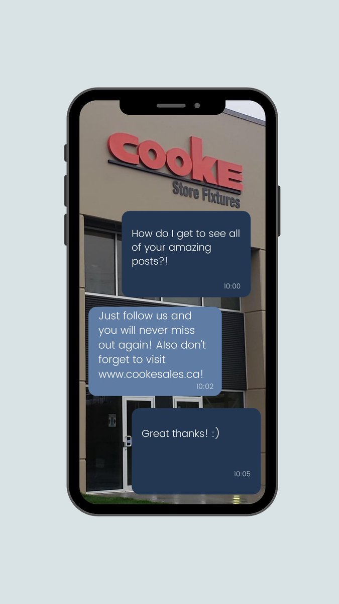 CookeSalez's tweet photo. Make sure you follow us for all the latest from #cookestorefixtures
#cookesales #retailsupplies #locallyowned #eastcoast #novascotiaproud #65yearsstrong #storesupplies #thestoreequipmentstore https://t.co/c3uJbJ9279