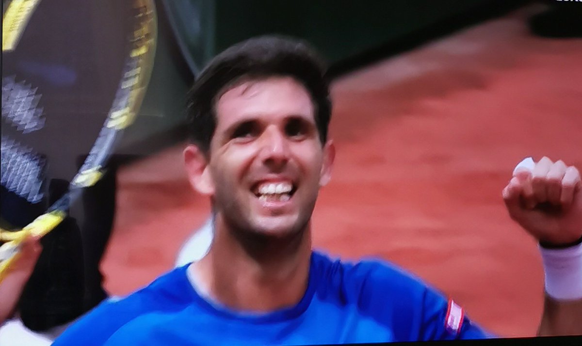 Que grande <a href="/FedeDelbonis/">Federico Delbonis</a>!!!!!
