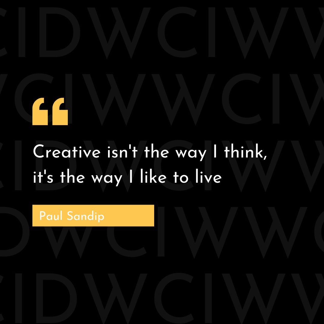 How do you incorporate creativity not only into the way you think, but also your life?

#WCIW #WCID #IAmCreative