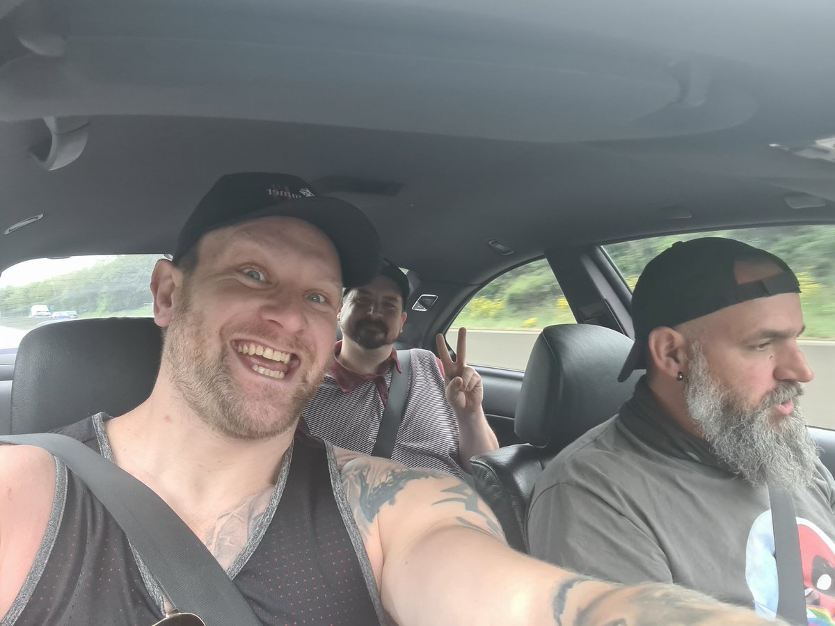 BrucesThe's tweet photo. Warhammer Road Trip. Its been a while! @t_sportsnetwork Semi Finals babbbbyyyy https://t.co/CCiBA17S1L