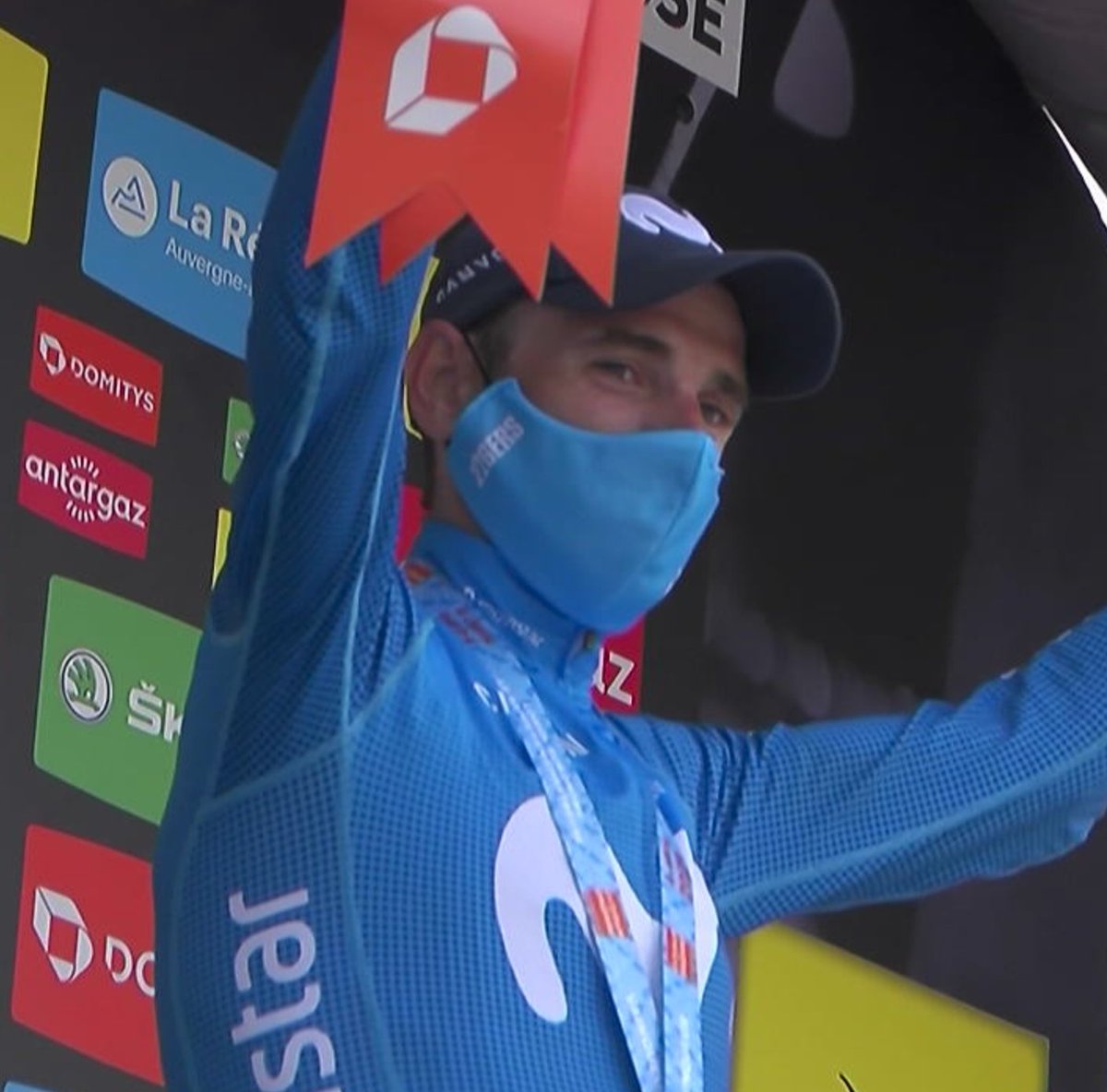 Movistar_Team's tweet photo. 1️⃣2️⃣9️⃣. Que no se pare esa cuenta gloriosa 🤗 @alejanvalverde

Y tampoco lo hace la de Movistar Team en este 2021. Son ya 1️⃣8️⃣ (octava para el conjunto masculino).

#VamosBala | #Dauphiné | #RodamosJuntos https://t.co/du4yGion2J
