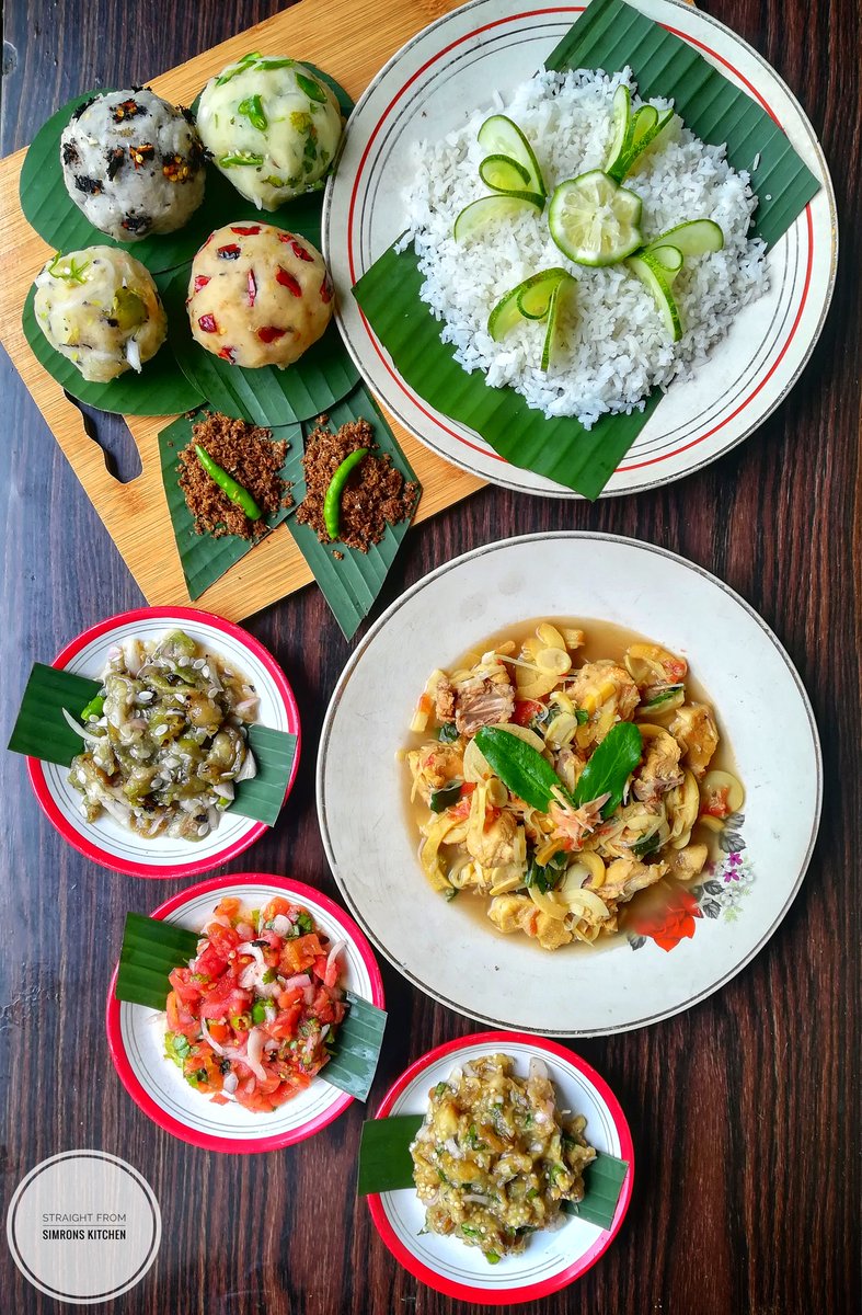 NirupomLahon's tweet photo. NE cuisine! have you ever tried our pitikas! Do you know even our Northeast?
Let the youth be educated well!
@ncert 
#AchapterforNE #NortheastMatters https://t.co/NI4fiauQ1e