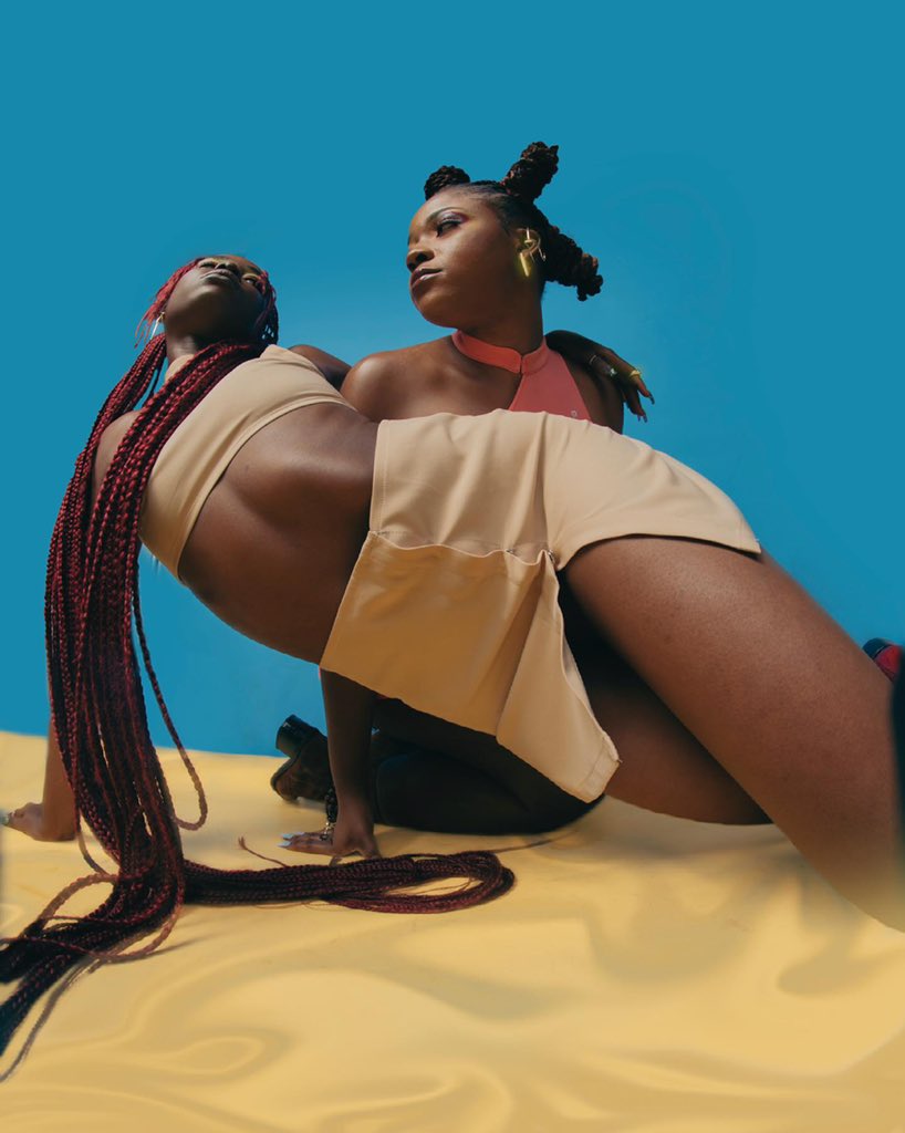 PithAfrica's tweet photo. Pith Girl Summer Has Officially Begun. #PithWoman 

Order the two piece now.

Photography - @RubyOkoro 
Muses - @SGaWD01 &amp; @iamjustadun 
Creative Direction - @CosmasOj 
Style Direction - @MrNezodo 
MUA - @edimma  
Producer - @seyi__xo 
Art Direction - @AdedayoLaketu. https://t.co/LrZB9sFRjg