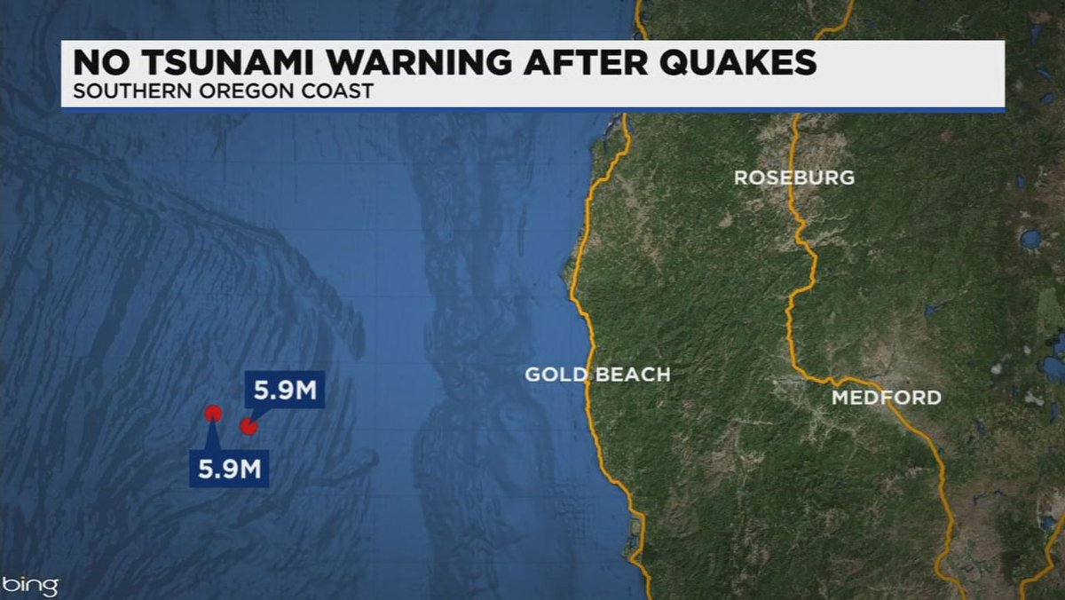 RT @fox12oregon: No tsunami threat from 5.9 earthquakes off Oregon coast https://t.co/gaSNIN2IC7 https://t.co/pnp828AQm6