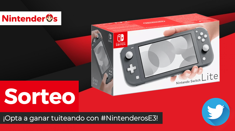 ¡Sorteamos esta Nintendo Switch Lite que <a href="/WortenES/">Worten</a> nos ha ofrecido para vosotros de cara al #E32021!

1⃣ Síguenos + RT aquí
2⃣ Tuitea sin límite de tuits con #NintenderosE3 + mención a un amigo. ¡Cuantos más tuits mandes, más opciones de ganar!

¡Suerte! - nintenderos.com/2021/06/etique…