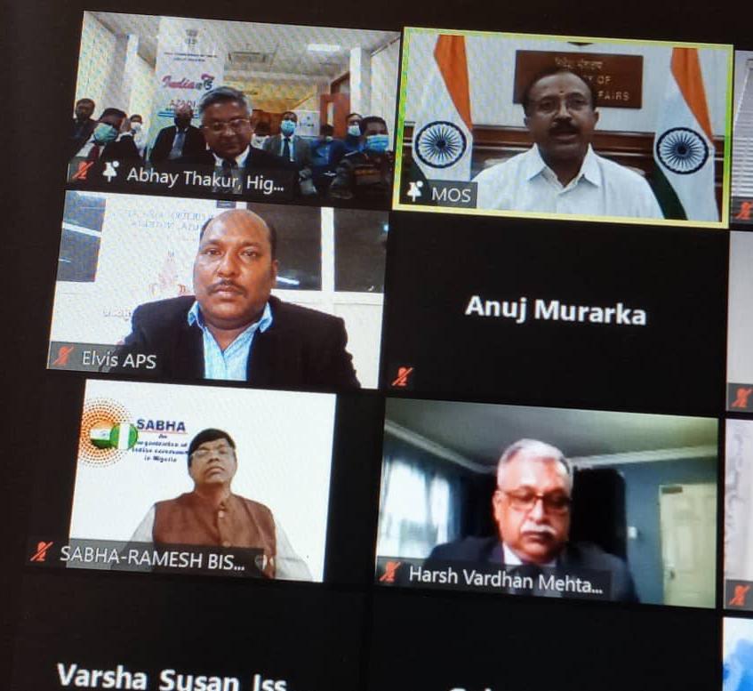 india_nigeria's tweet photo. Hon'ble @MOS_MEA also launched the new, revamped website of the Indian Professionals Forum Nigeria @IpfNigeria. Nigeria is India's leading trade-economic partner in Africa, and the new IPF website https://t.co/sGcIJE2FrE will help businesses connect more.
@DoC_GoI 
@TradeInvestNG https://t.co/x3ctf32iM5