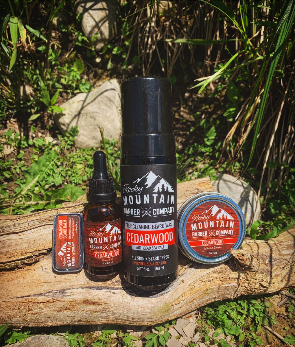 CoreyHockings's tweet photo. @rockymountainbarber
Like shoving your face in a pile of cedar leaves. 
REDWOOD94 Discount
#rockymountainfriday #rockymountainbarbercompany #beardcare #beard #beardedaffiliate #beardoil #beardwash #beardbalm #freesamples #cedarwood #selfcare #mensgrooming #beardtherapy https://t.co/1ZU4BiJXDv